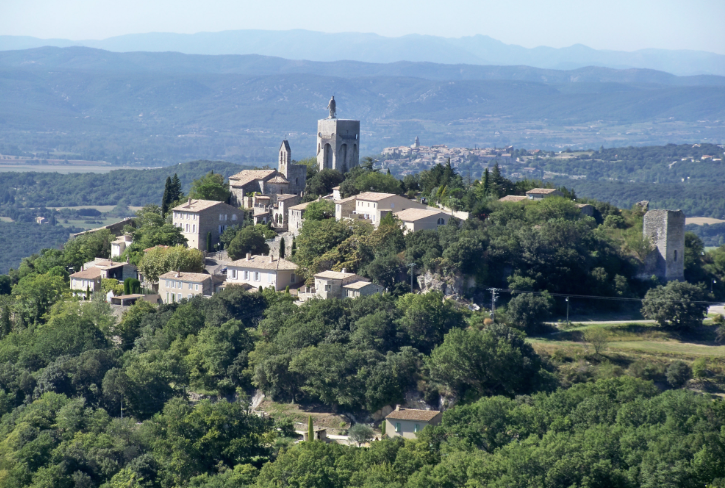 Village perché des Corbières